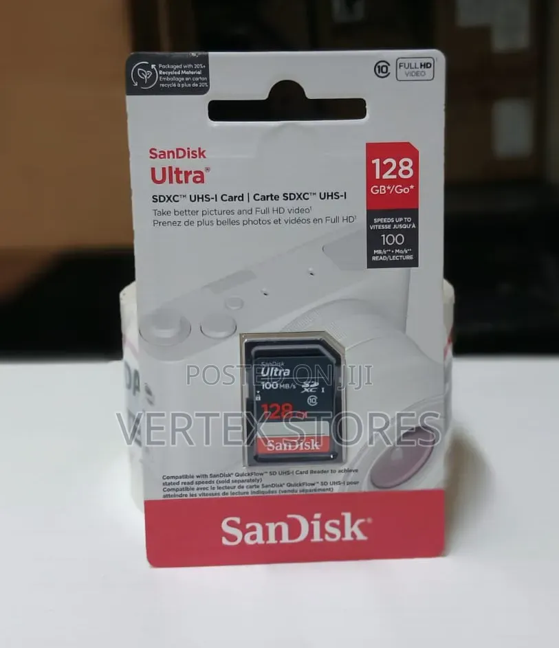 Sandisk Ultra 128gb SDXC Memory Card