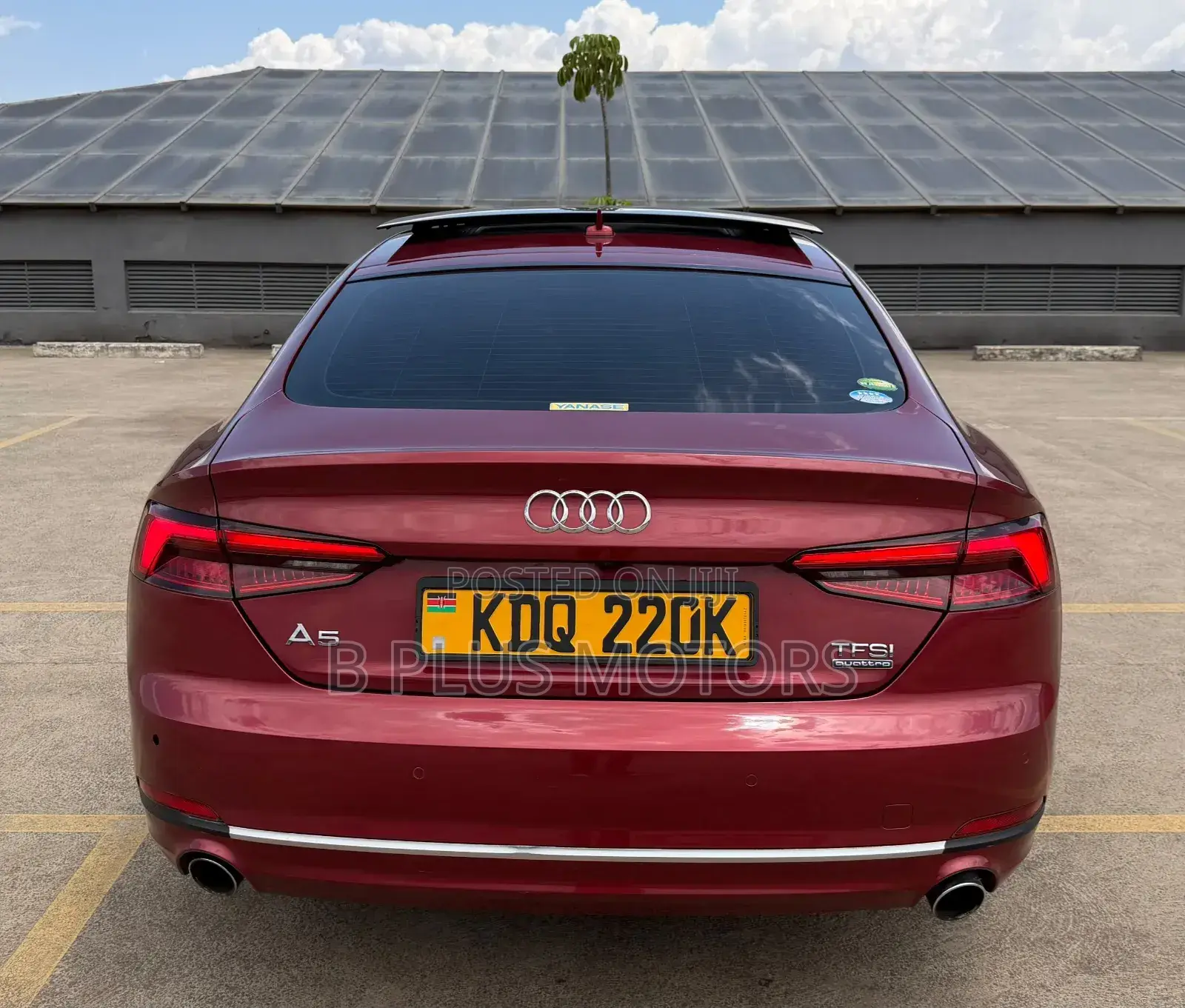 Audi A5 2.0T Premium AWD quattro Sportback 2018 Maroon