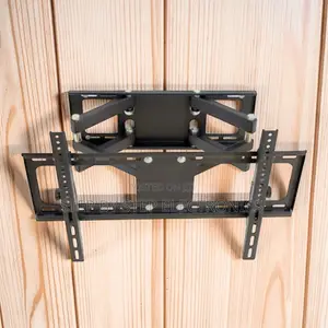 Special Offer 40-70Kg 32"-85" Double Arm Tilting Swivel TV Wall Mounts