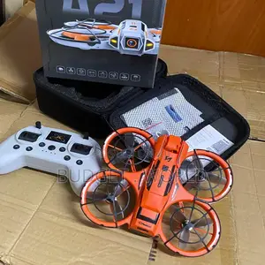 Black One Battery Professionals 2Cam Clear Photo Adjustable A21 Drone