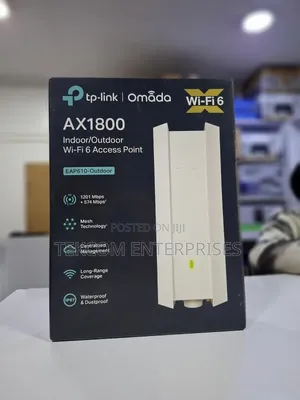 TP-Link Eap610-Outdoor Ax1800 Wireless Dual-Band Access Point.