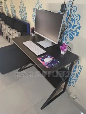 Generic Home Study Desk With a Bookshelf