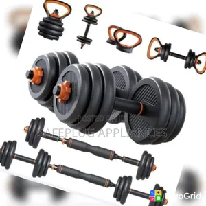 30KG 6-in-1 Adjustable Kettlebell Set – Home Fitness Strength Trainer