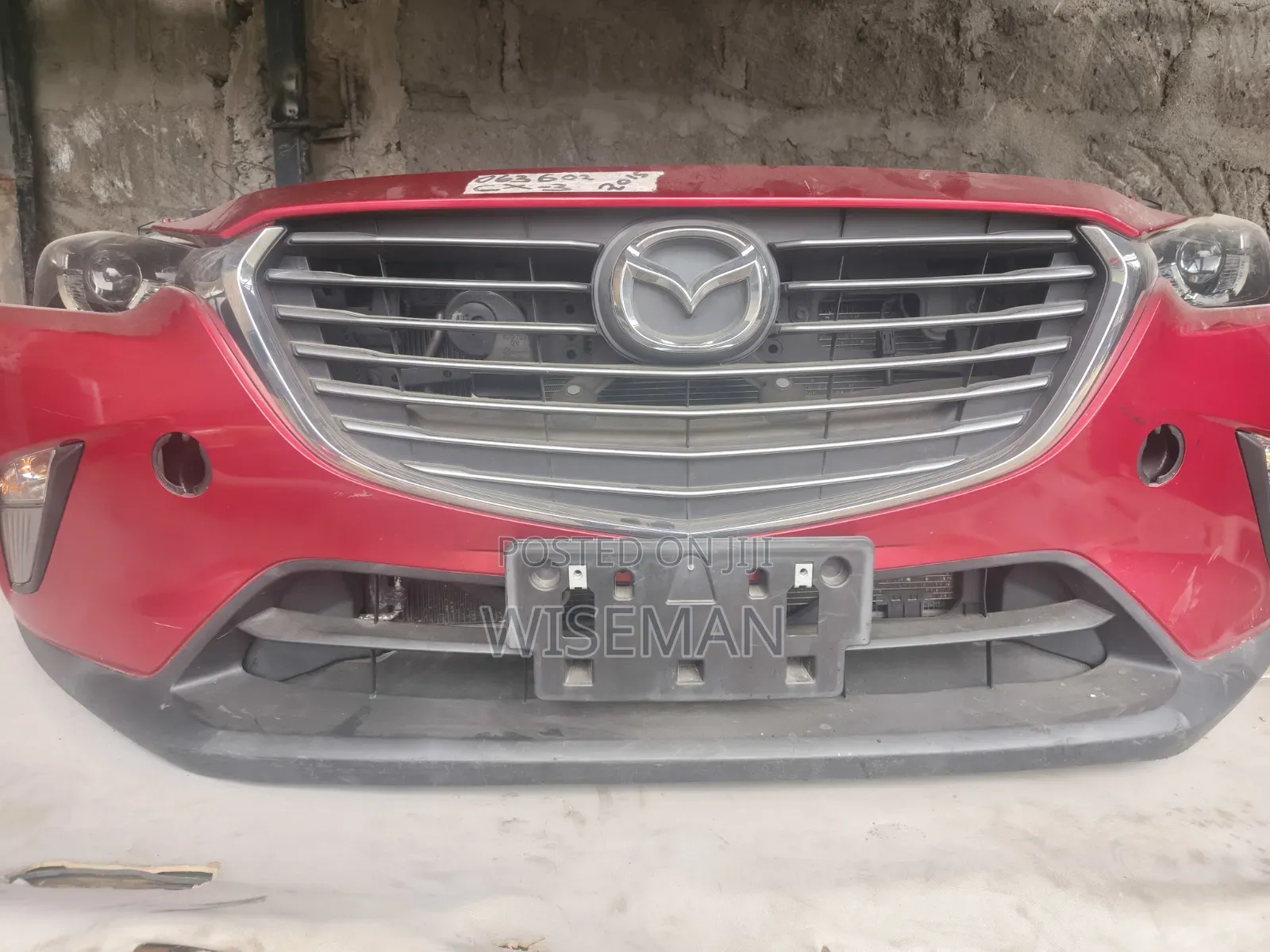 Mazda Cx3 Nose Cut