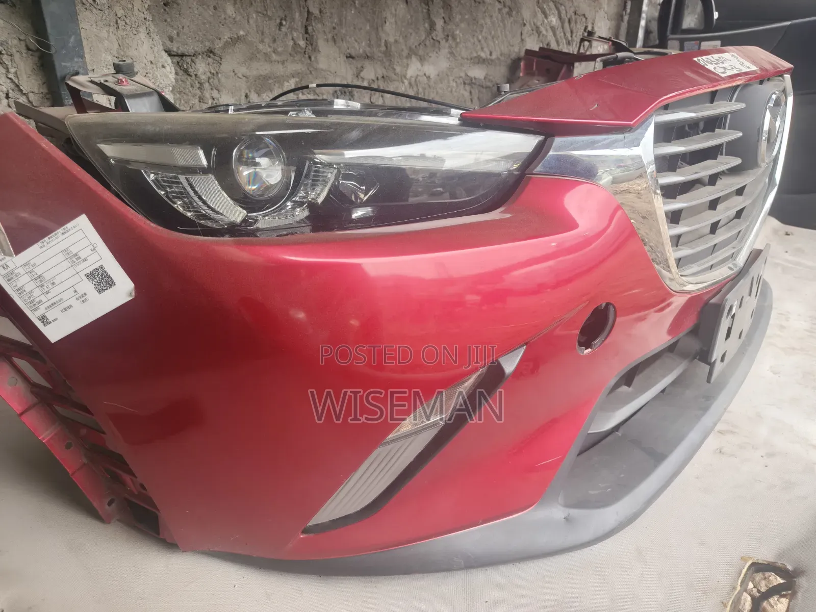 Mazda Cx3 Nose Cut
