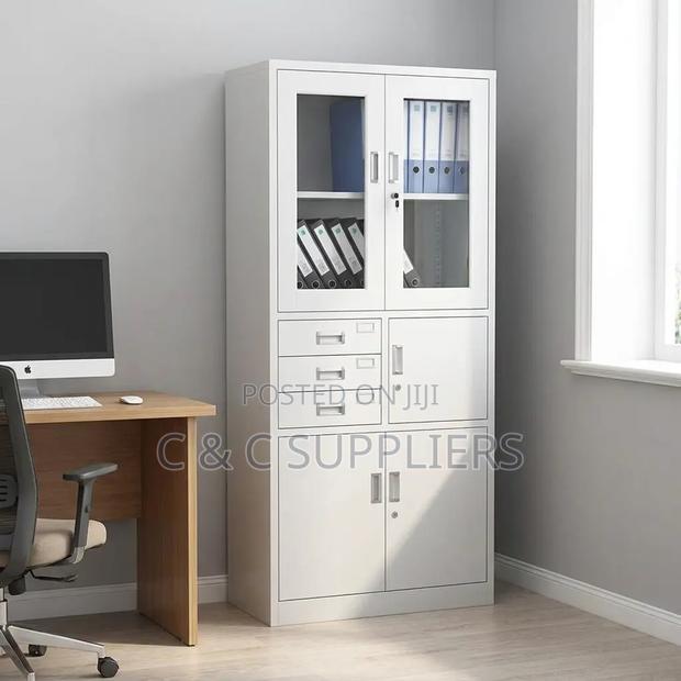 2-Door File Cabinet With Safe Box - thumbnail 3