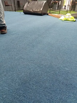 Blue Standard Wall to Wall Carpet
