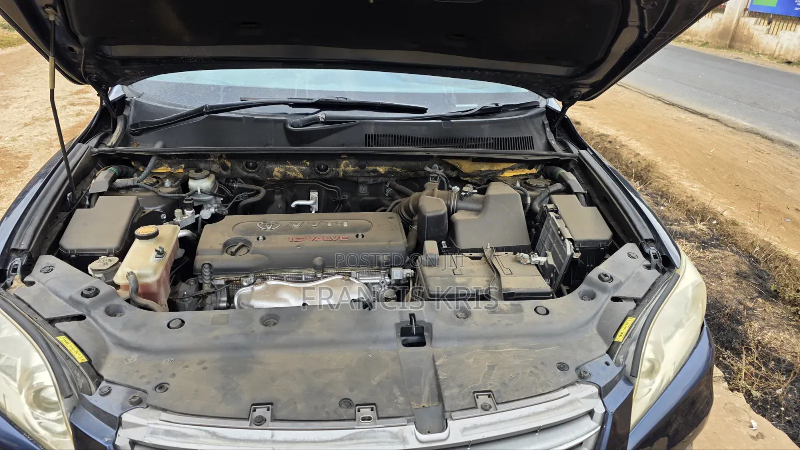 Toyota Vanguard 2011 Blue