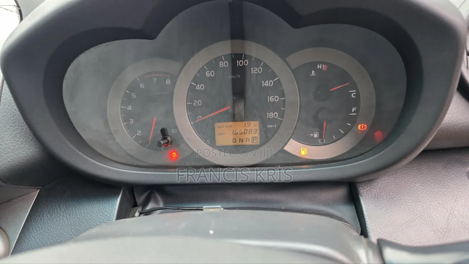 Toyota Vanguard 2011 Blue