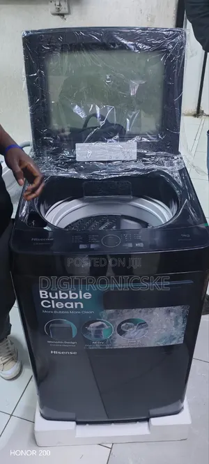 Hisense 9kg Top Load Full Automatic Wash and Spin Washing Machine