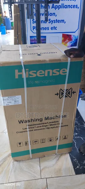 Hisense 9kg Top Load Full Automatic Wash and Spin Washing Machine