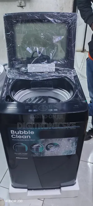 Hisense 9kg Top Load Full Automatic Wash and Spin Washing Machine