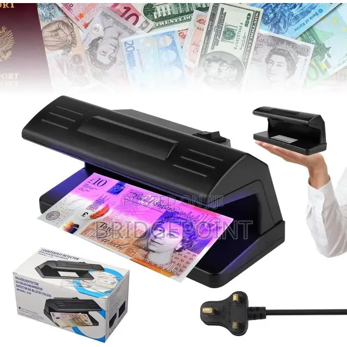 Portable Fake Currency Detector – UV Money Checker