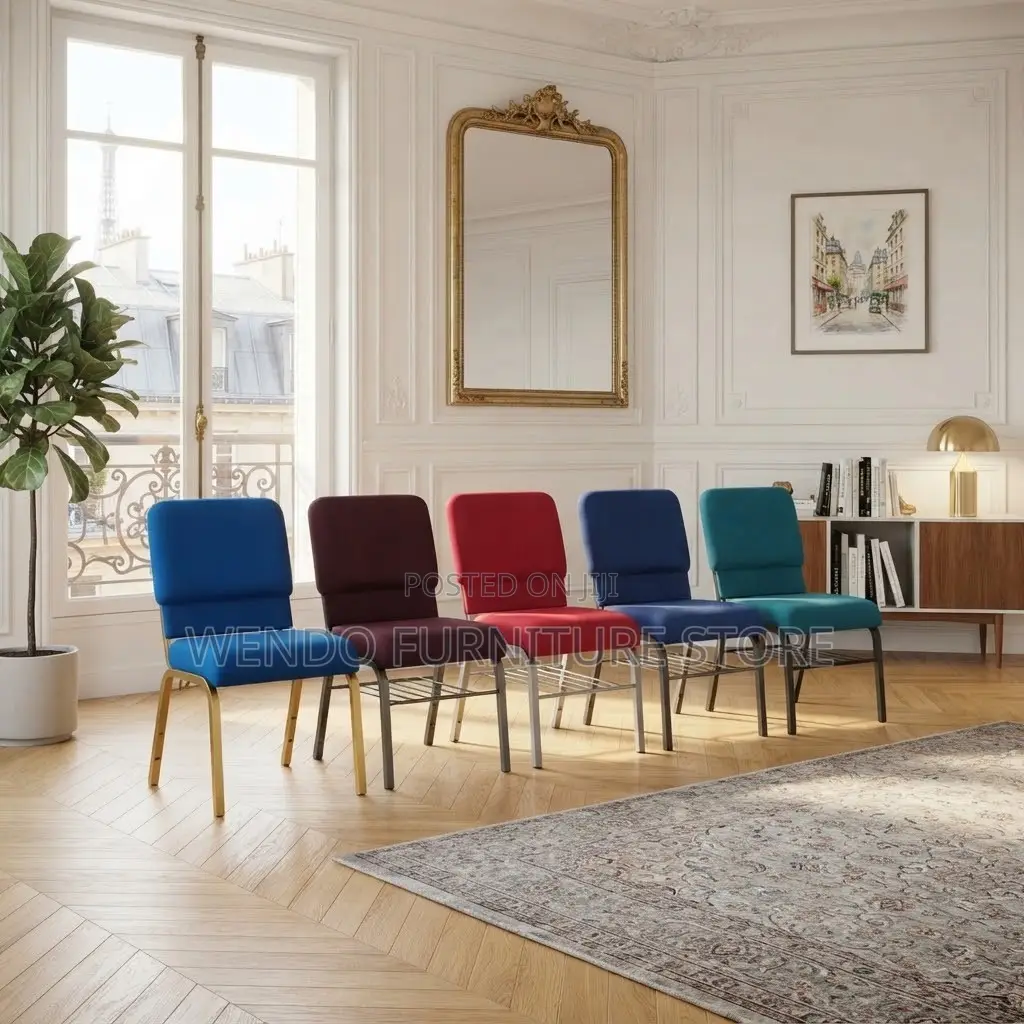 Office Chairs; Mid Backrest Heavy Fabricate Church Services Chairs