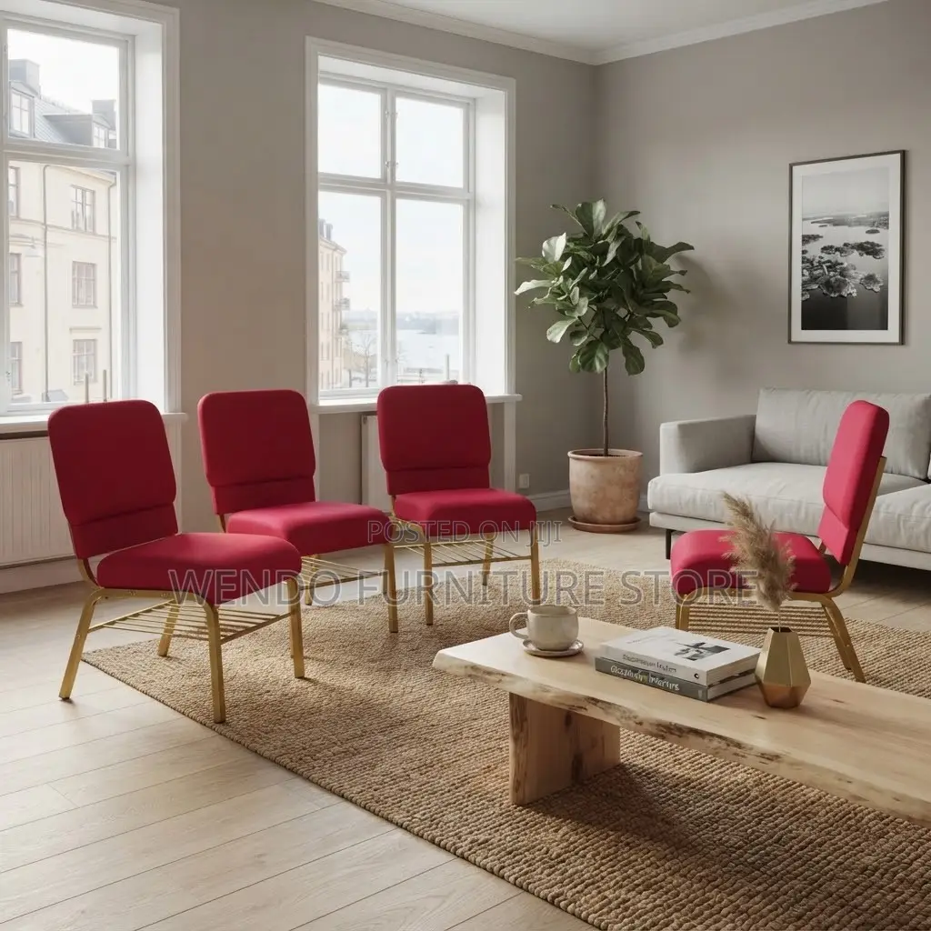 Office Chairs; Mid Backrest Heavy Fabricate Church Services Chairs
