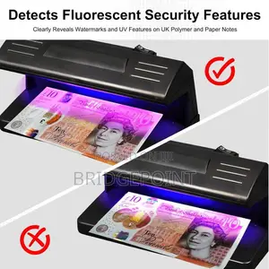 Portable Fake Currency Detector – UV Money Checker