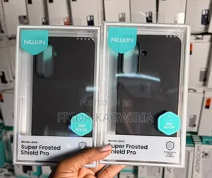 Super Frosted Nilkin Case for Samsung Galaxy A57 ( Black)