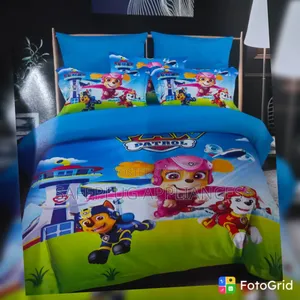 4×6 Cartoon Printed Bedding Set | Stylish Colourful 