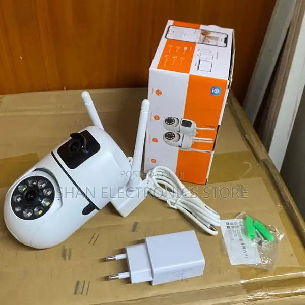 V380 Pro SQ21-L 4MP Dual Lens Mini HD WiFi Security Surveillance Came