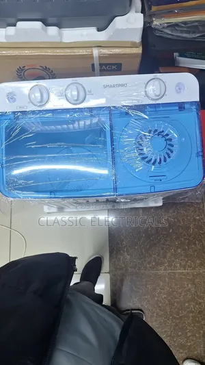 Smartpro 8kgs Topload Twin Tab Washing Machine