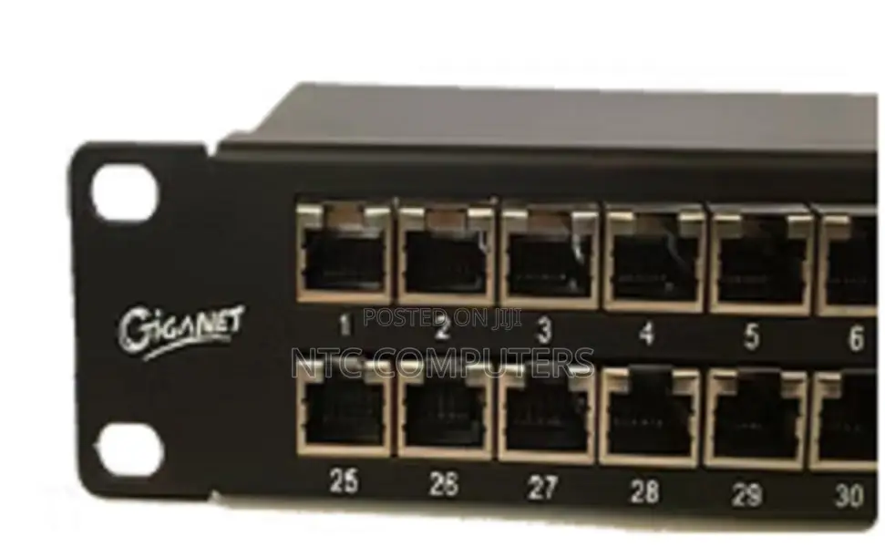 Giganet Category 6A UTP 19'48 Port Patch Panel