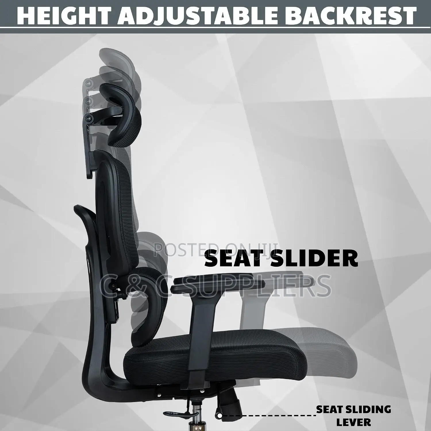 Ergonomic Office High Back Study Chair