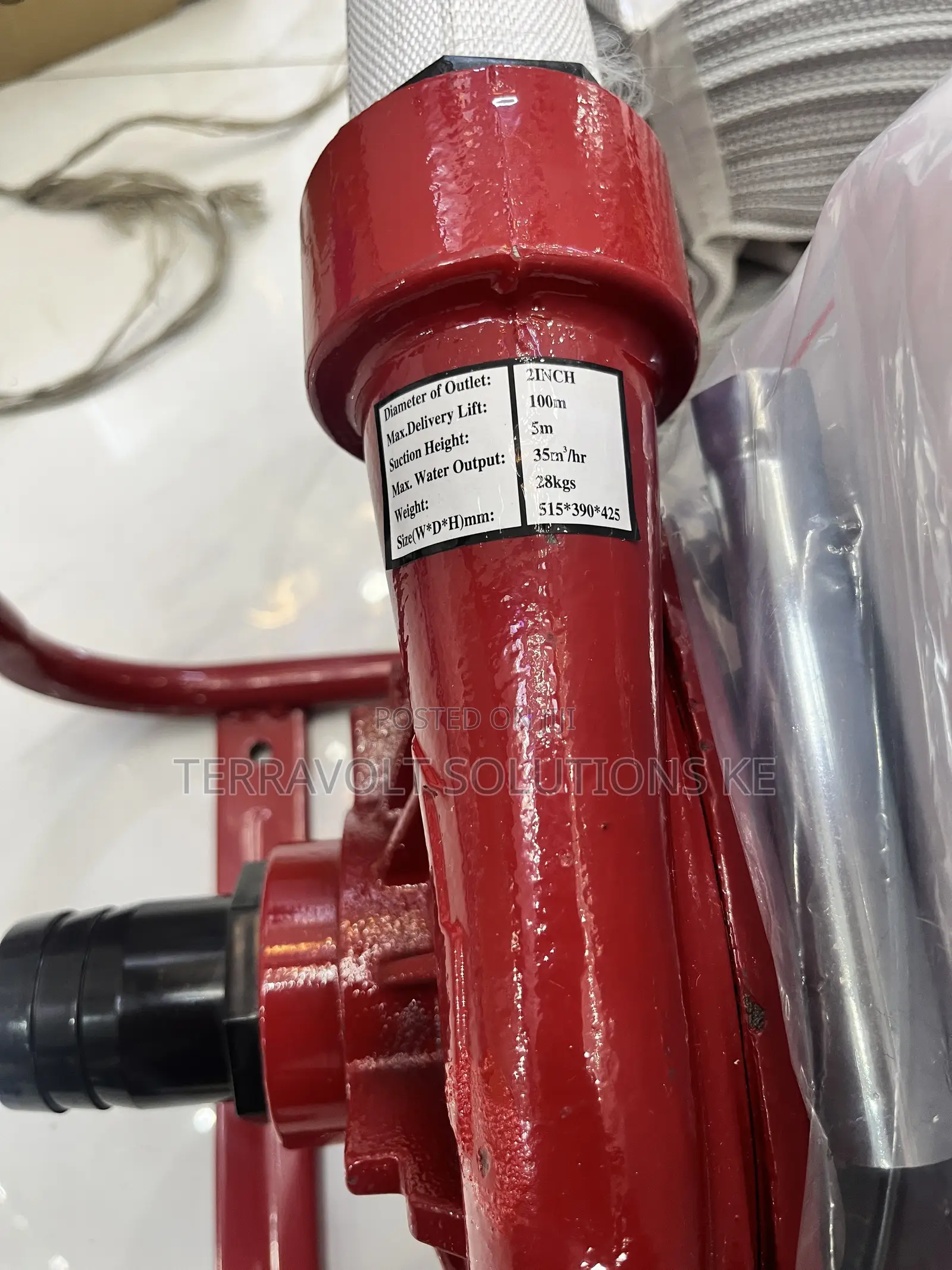 2inch AICO 100m High Pressure 8hp Petrol Water Pump
