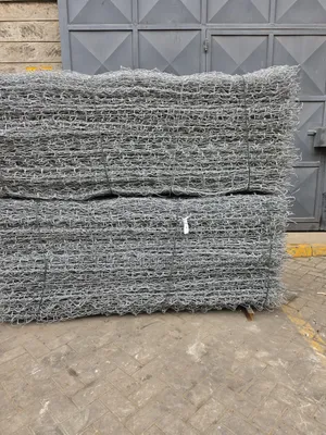 Heavy-Duty Galvanized Gabion Boxes,2*1*1mtrs