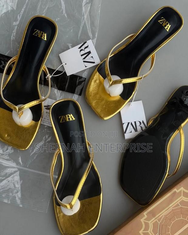 Zara Sandal Kitten HeelsSize:36-42(1inch)