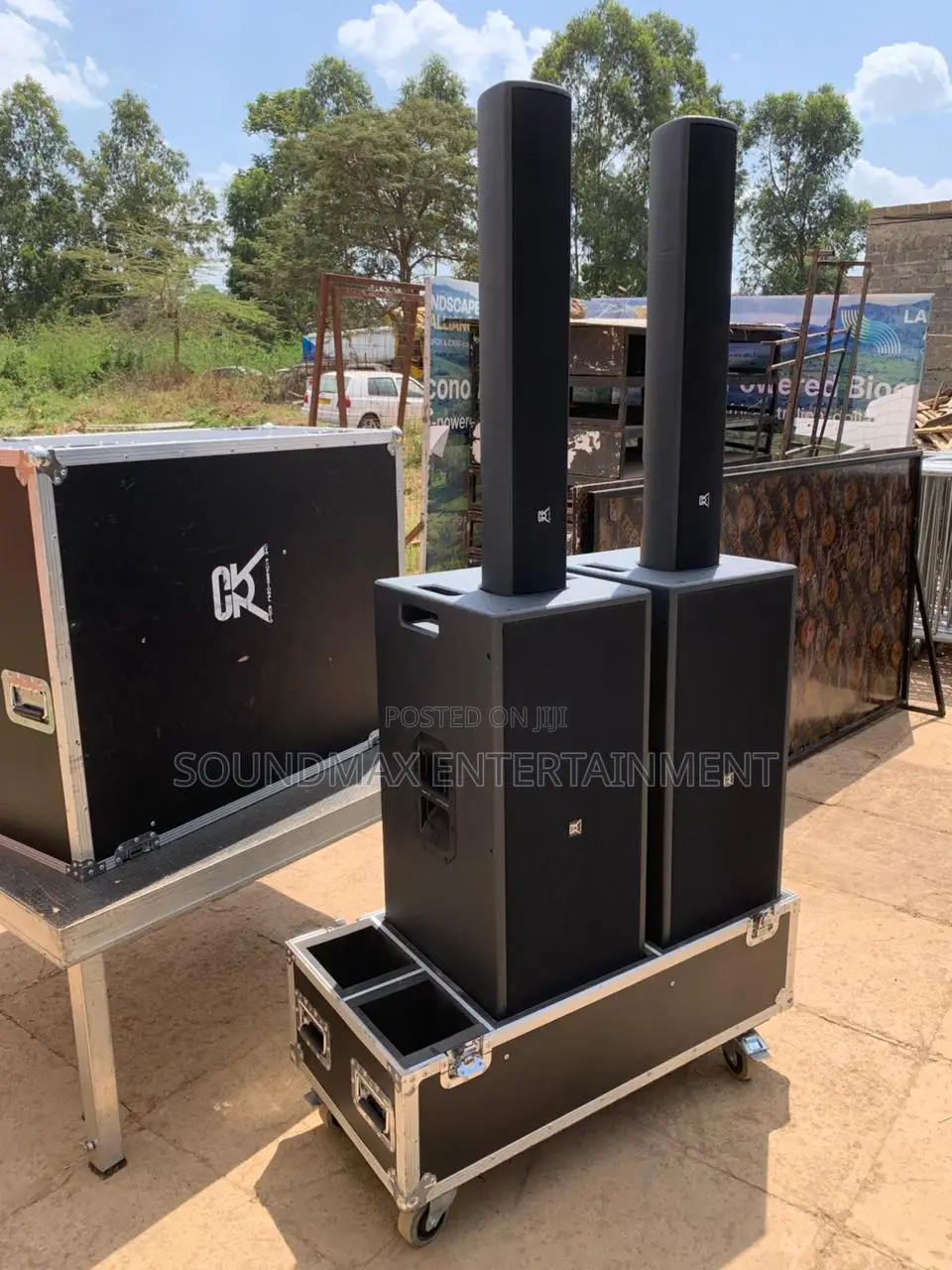 Sound Column Speaker Rental