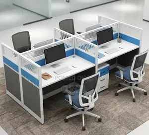 Four-Way Office Desk