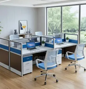 Four-Way Office Desk