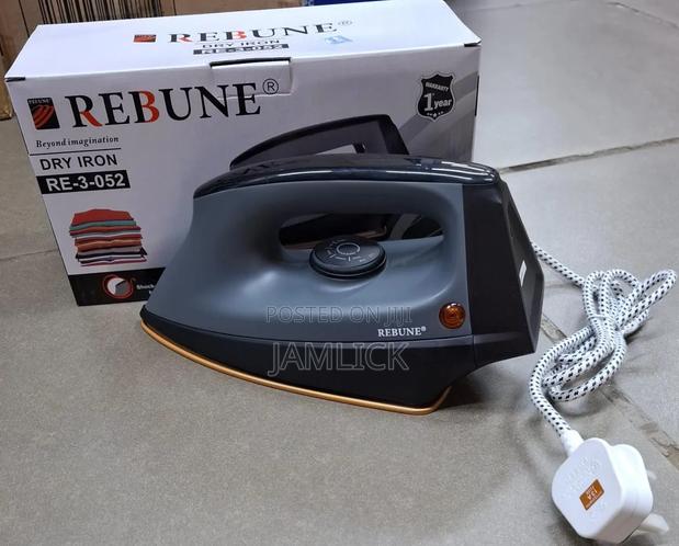 Heavy-Duty Rebune Dry Iron Re-3-052 - Pt