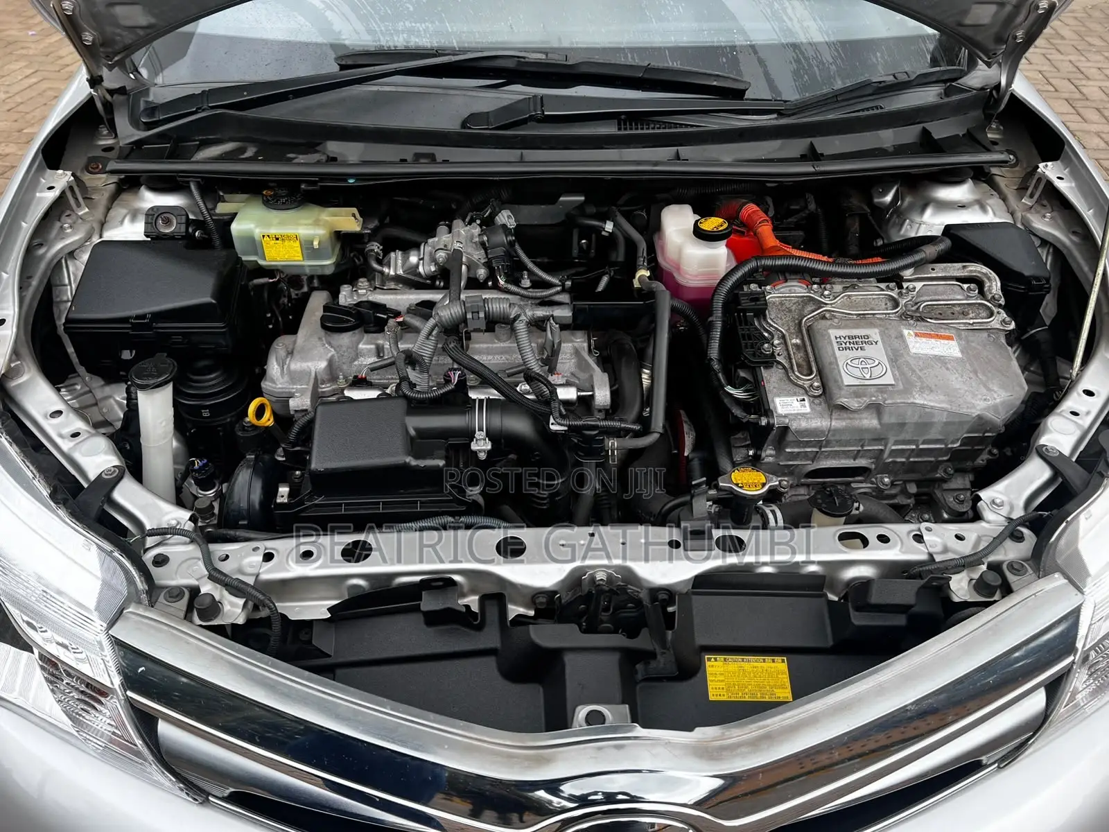 Toyota Axio 1.5 Hybrid 2WD 2014 Silver