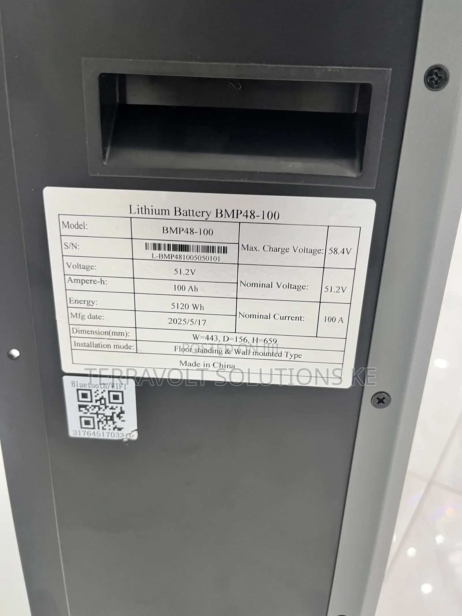 SVC 5.12kW Lithium Battery 51.2V 100Ah