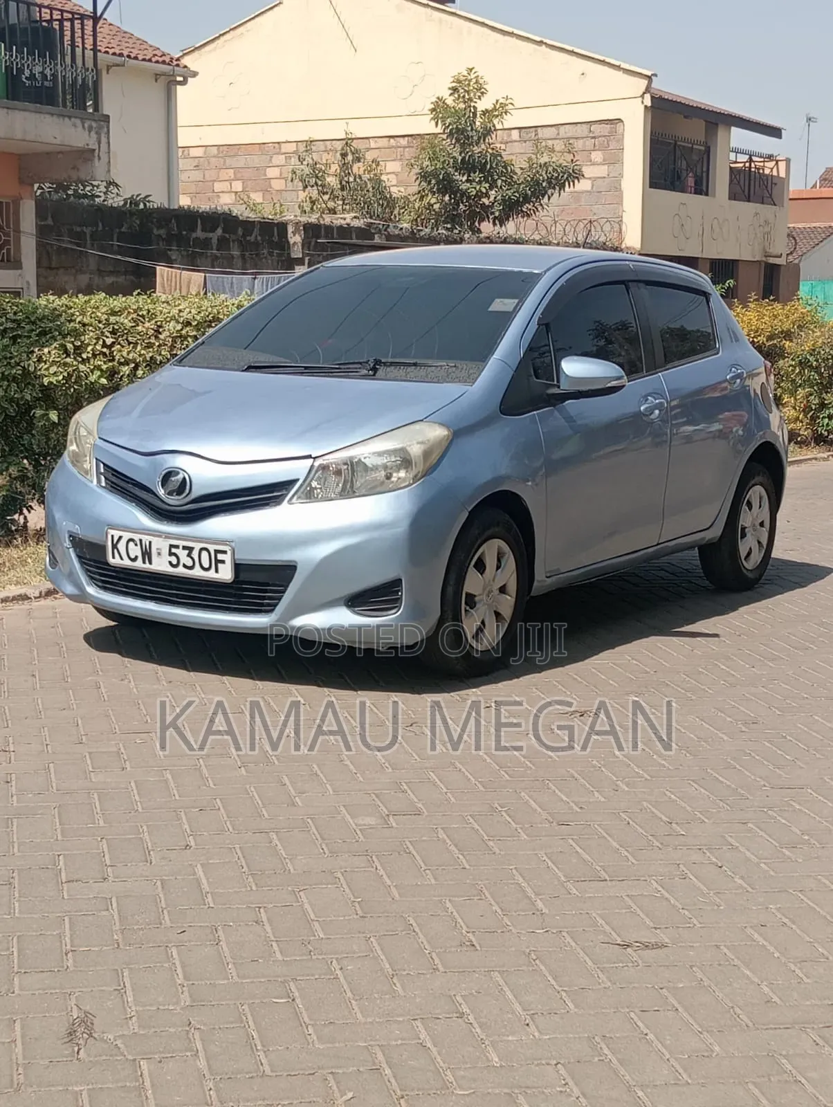 Toyota Vitz 2012 Blue