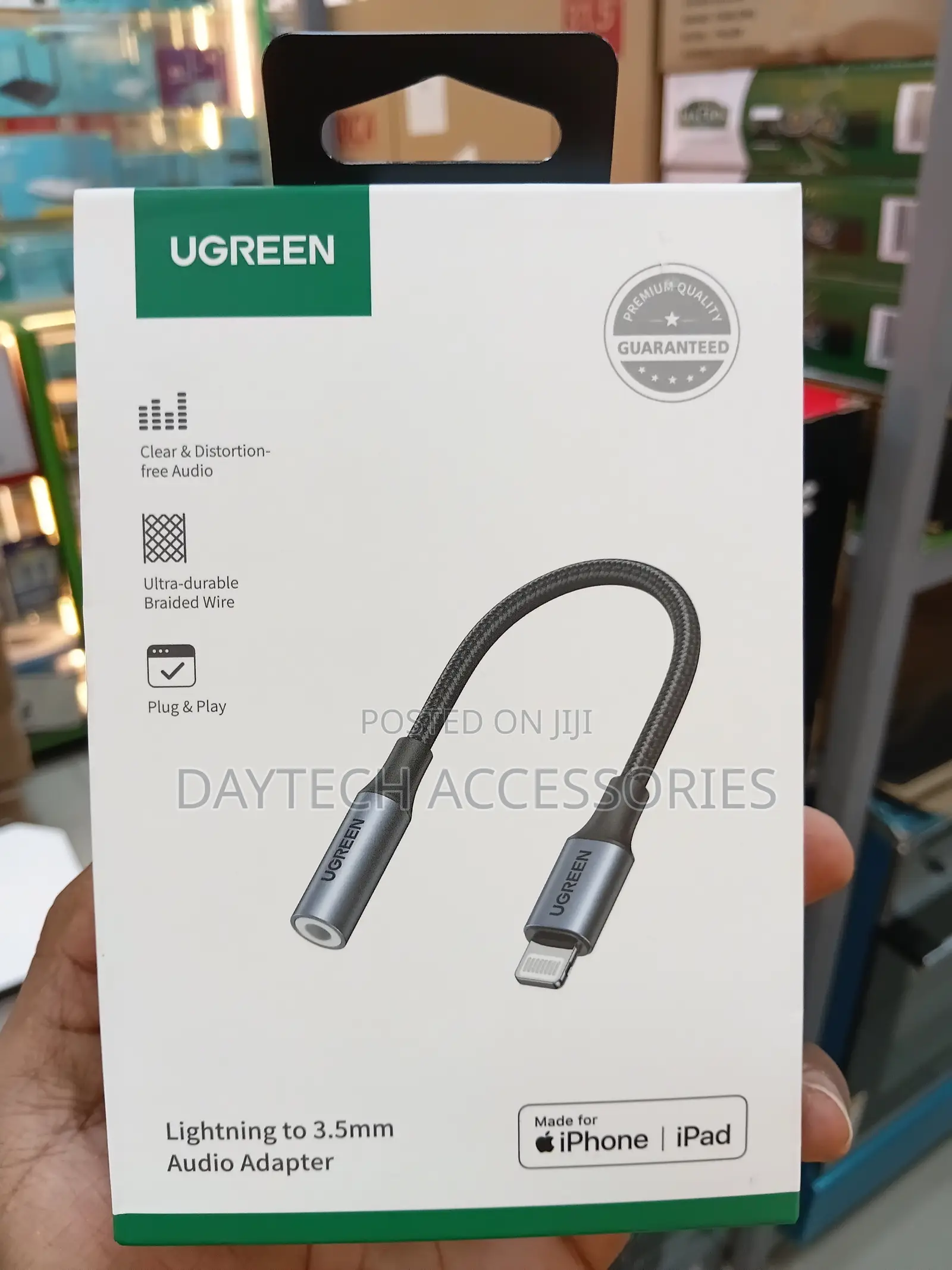 Ugreen Lightning to 3.5mm Headphone Jack Audio Adapter