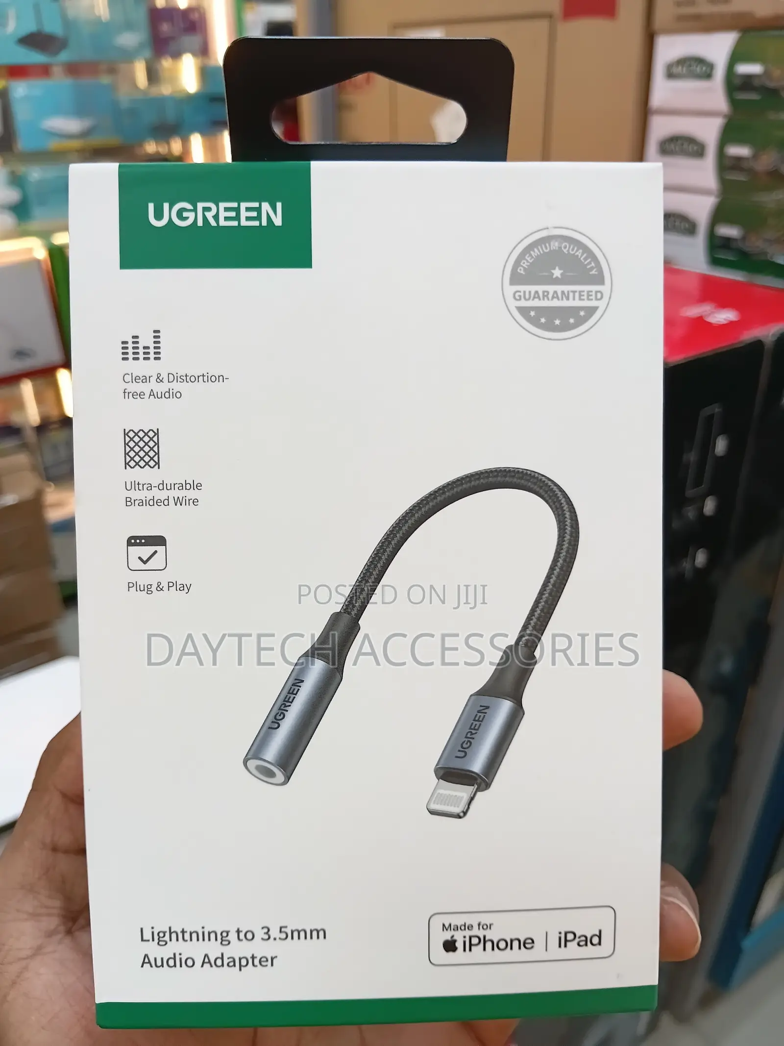 Ugreen Lightning to 3.5mm Headphone Jack Audio Adapter