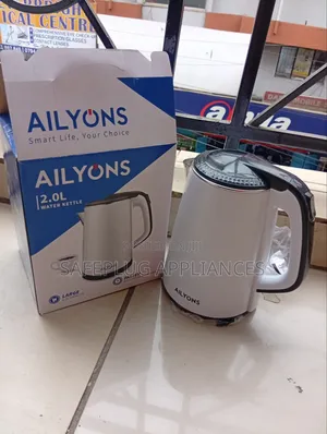 AILYONS 2L Electric Kettle – Fast Boiling Cordless
