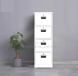 Office Cabinet; 04 Drawer Metallic Storage Cabinet.