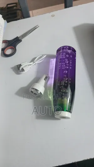 LED Crystal Car Gear Knob | Universal Gear Shift Handle | Car Interior