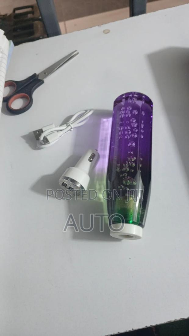 LED Crystal Car Gear Knob | Universal Gear Shift Handle | Car Interior