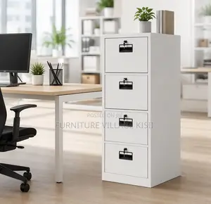 Office Cabinet; 04 Drawer Metallic Storage Cabinet.