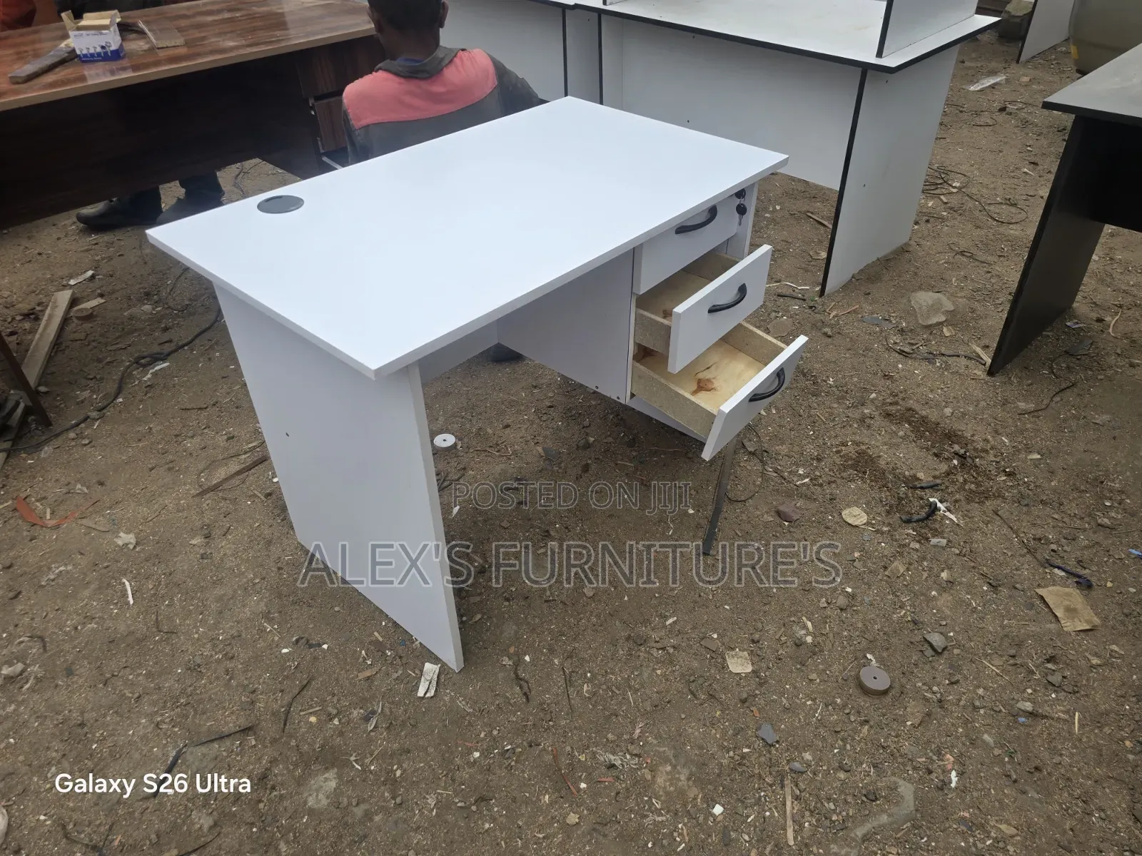 Solid Openshaw Digital Desk With Storage