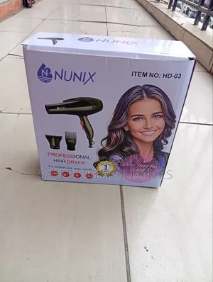 Nunix Blow Dry Hair Dryer – Home Salon Use