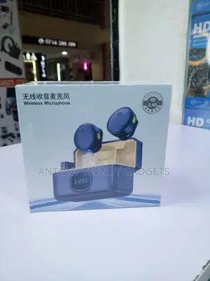 Dual Wireless Magnetic Clip Microphone 30H Battery Noise Cancelling