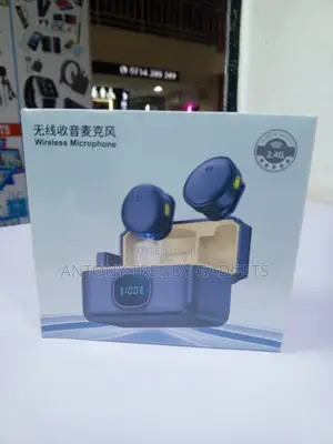 Dual Wireless Clip on Microphone for TikTok YouTube and Vlogging