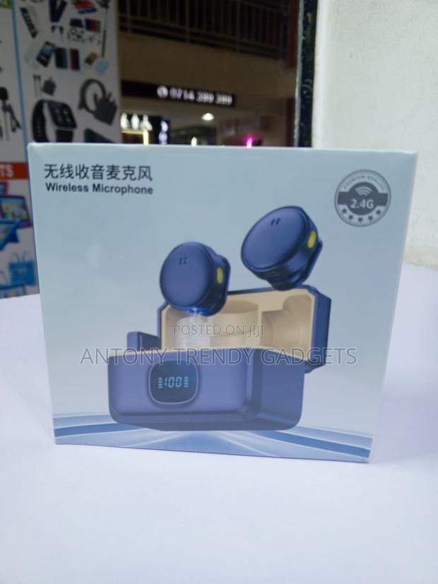 Dual Wireless Clip on Microphone for TikTok YouTube and Vlogging