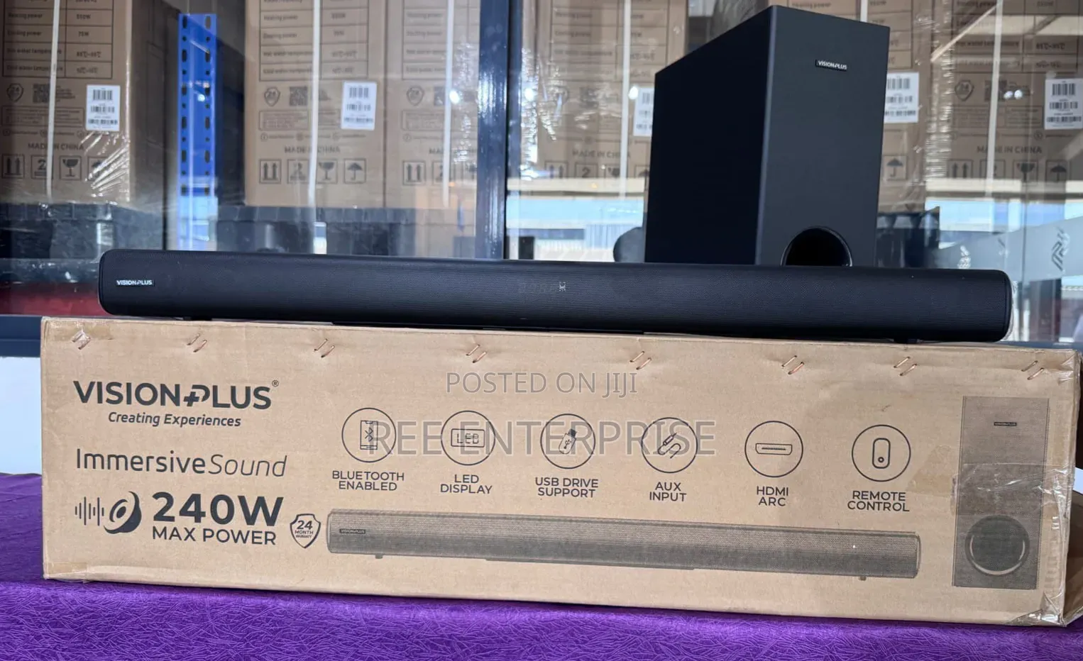 Offer Offer Vision Plus Sound Bar 
Model Vp2111sb 
*240w
