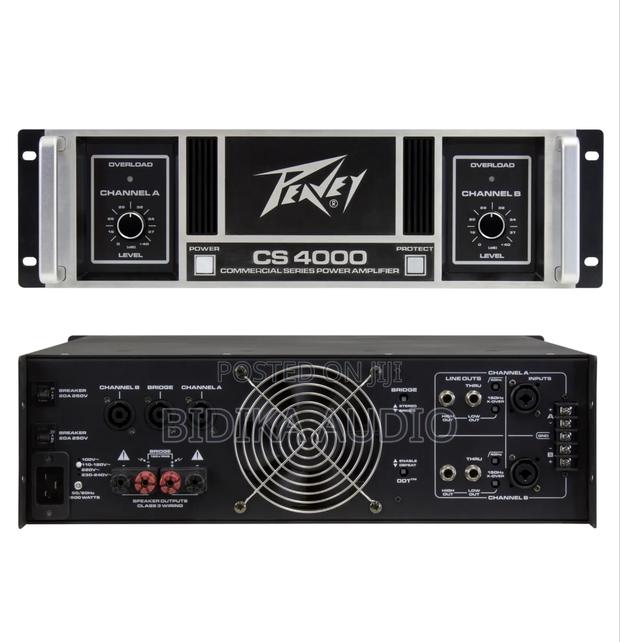 Peavey CS 4000 Power Amplifier - main view